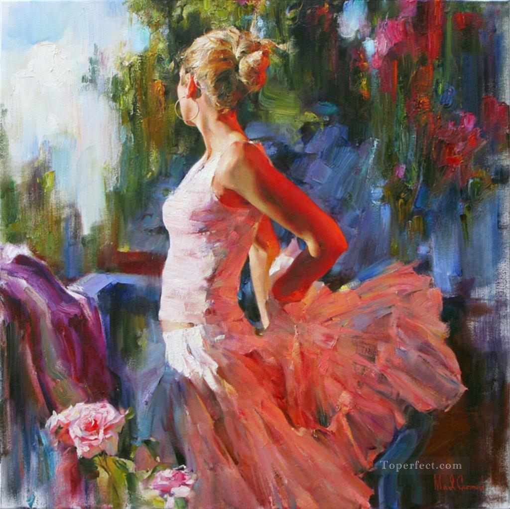 Pretty Girl MIG 53 Impressionist Oil Paintings